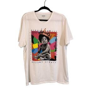 Old Navy Notorious B.I.G. Biggie Smalls™ Graphic T-Shirt White Mens Size XL